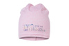 
                    BROEL Basic 70 czapka dla dziewczynki beanie różowa
                