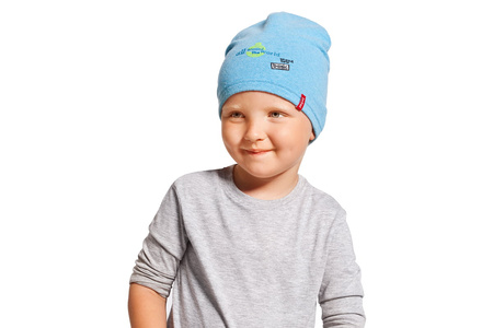
                    BROEL Basic 26 czapka dla chłopca na wiosnę niebieska
                