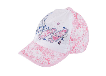 
                    Tutu czapka z daszkiem na lato dla dziewczynki baletki różowa
                