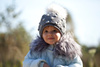 
                    BROEL Teresa czapka na zimę duży pompon
                