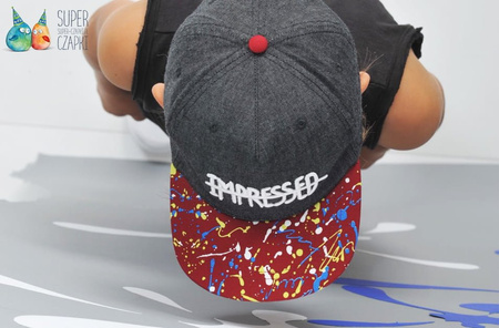 
                    Broel JUVENAL czapka z daszkiem dla chłopca grafit
                